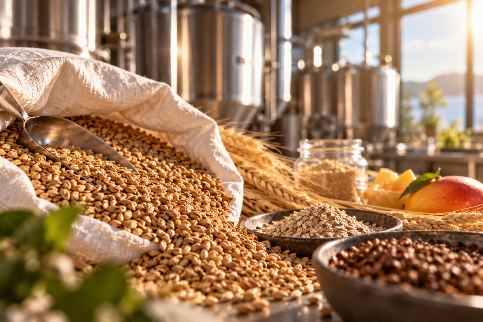 Brewed ingredients and brewing process